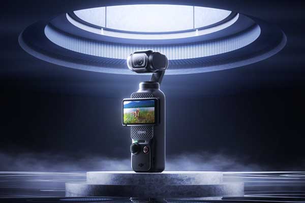 C4D大疆云台相机场景OC渲染工程大疆Osmo Pocket 3云台相机C4D模型下载