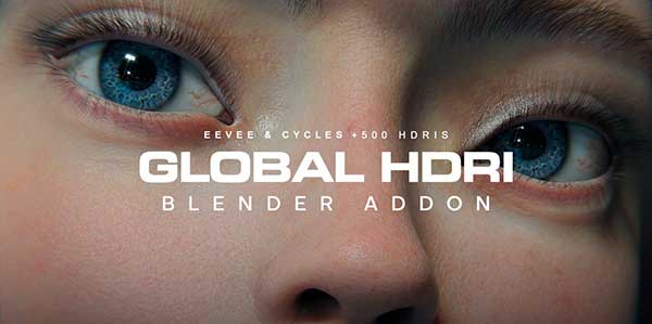 全局HDRI环境光照明完整Blender资产库 Global Hdri V1.0 – 500+ Hdris – Masters The Light