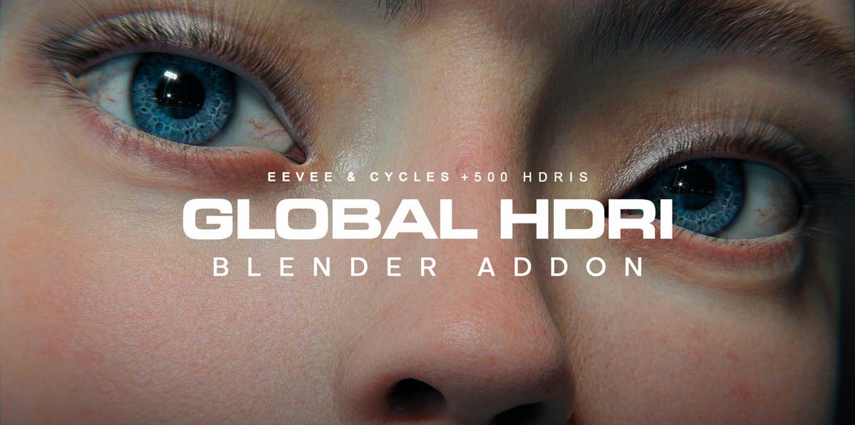 全局HDRI环境光照明完整Blender资产库 Global Hdri V1.0 – 500+ Hdris – Masters The Light