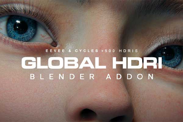 全局HDRI环境光照明完整Blender资产库 Global Hdri V1.0 – 500+ Hdris – Masters The Light