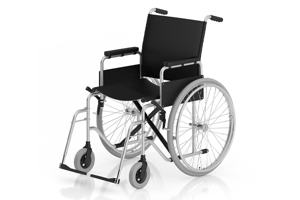 轮椅模型医疗设备3D模型下载(C4D,Blender,FBX)