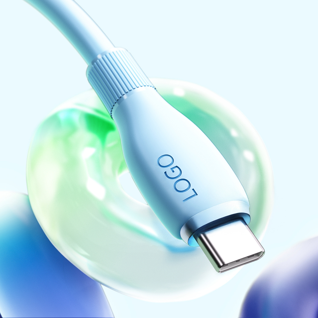 C4D数据线3C产品OC渲染工程数据线C4D模型下载