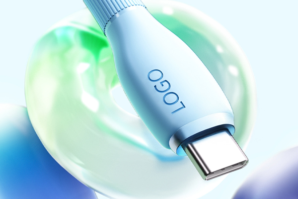 C4D数据线3C产品OC渲染工程数据线C4D模型下载