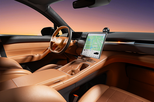 C4D蔚来ES6汽车内饰OC渲染工程蔚来汽车内饰C4D模型下载