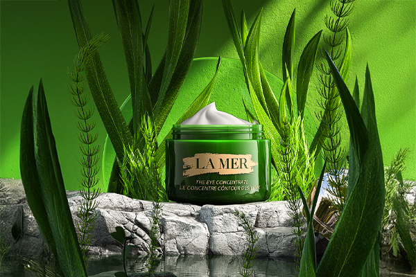 C4D海蓝之谜面霜膏体美妆盎然生机场景OC渲染工程美妆护肤品C4D模型下载