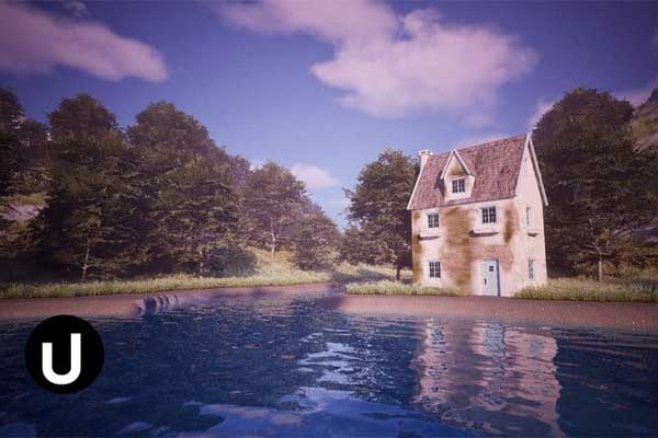 Blender/UE5游戏场景建模环境设计教程(英文无字幕) Environment Art in Unreal Engine & Blender