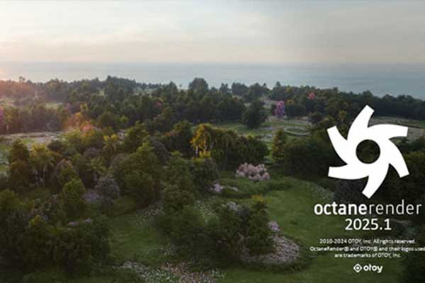 C4D插件-OC水印版试用版Octane2025.3支持21-2025支持50系显卡