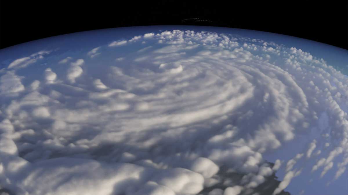 25个逼真的动态飓风云VDB风暴云旋涡云VDB体积云3D资产下载