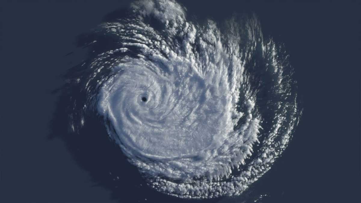 25个逼真的动态飓风云VDB风暴云旋涡云VDB体积云3D资产下载