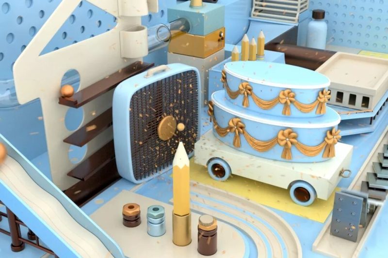 使用C4D为你的视觉作品增添酷炫效果!