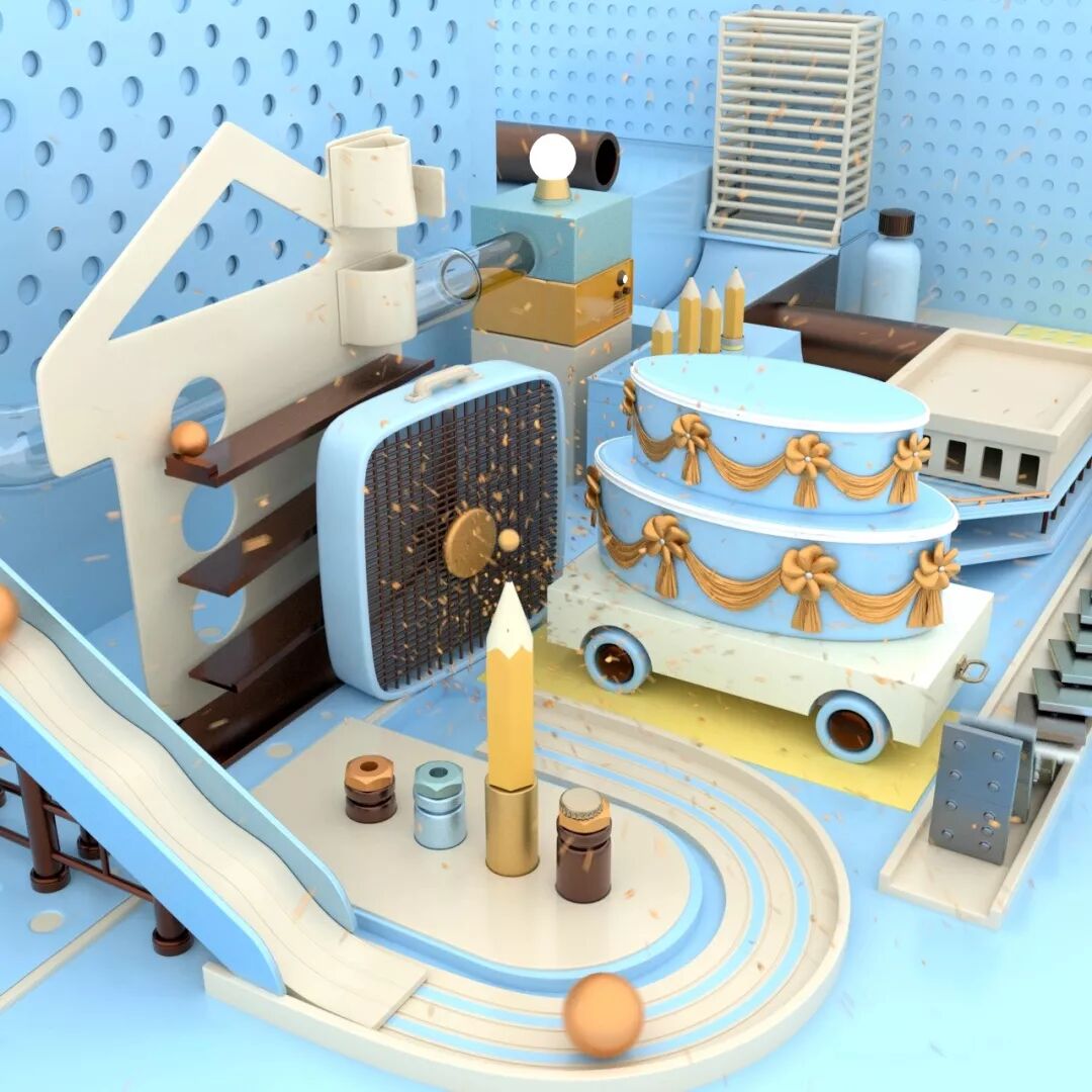 使用C4D为你的视觉作品增添酷炫效果!