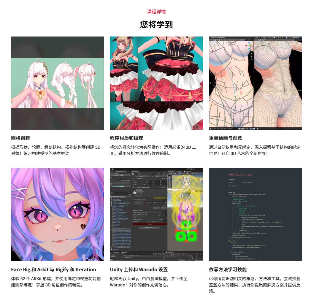 Blender虚拟主播3D VTuber角色建模材质绑定动画制作全流程教程(中英双语) 3D VTuber Creation; and Learning Techniques from Science to Art