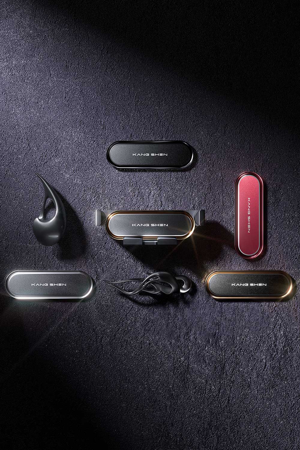 车载手机支架渲染工程手机支架C4D模型下载