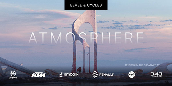Blender物理模拟星光大气环境效果插件 Physical Starlight And Atmosphere v1.9.2