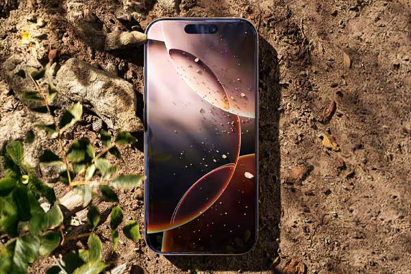 手机钢化膜丛林地面场景OC渲染工程手机C4D模型下载