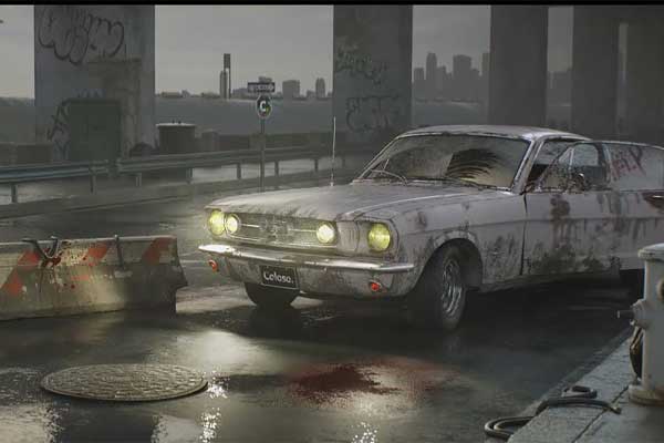 C4D/Octane/AE高质量动态场景模型搭建后期合成教程(中文字幕) High-quality motion graphics look Dev using assets