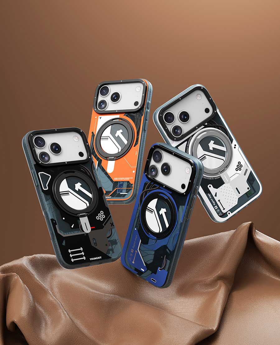 iPhone17promax星舰手机壳OC渲染工程iPhone17手机壳C4D模型下载