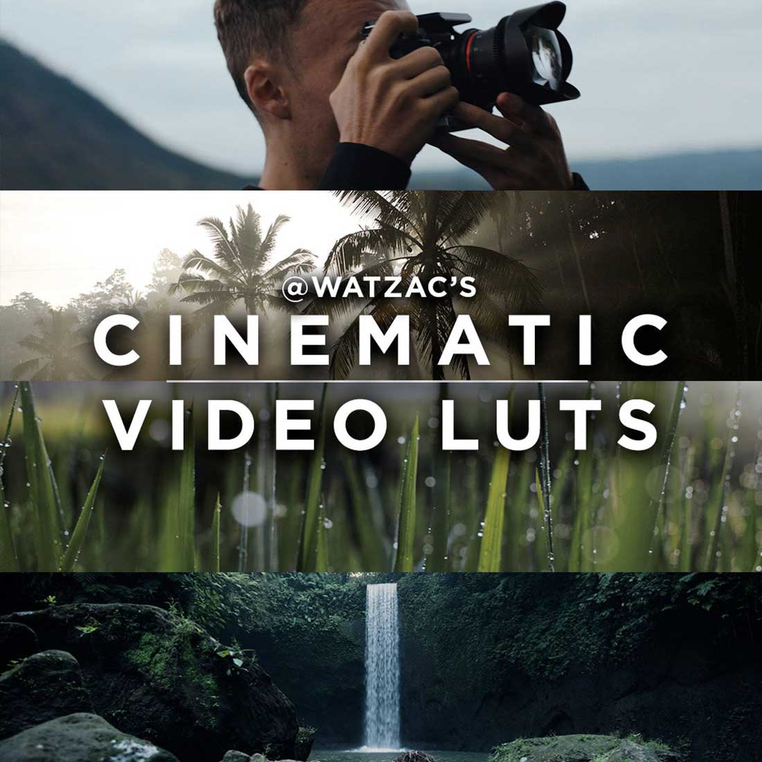 LUTs预设-66组电影级视频调色预设 Cinematic Video LUTs By Watzac