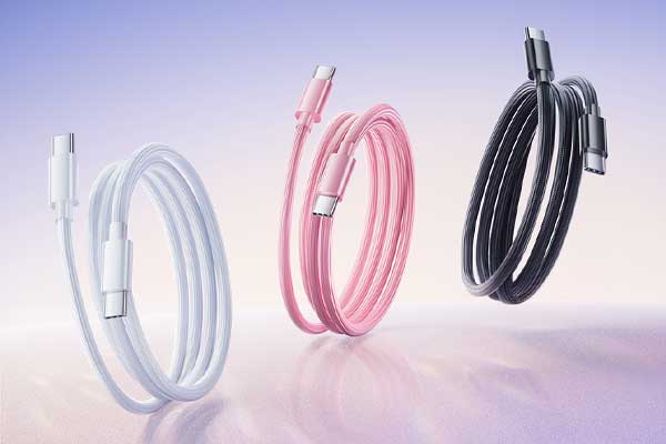 弯曲数据线3C产品OC渲染工程数据线C4D模型下载