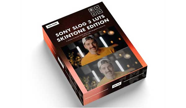 21组电影人物肤色还原LUTs视频调色预设 SONY SLOG 3 LUTS – SKINTONE EDITION