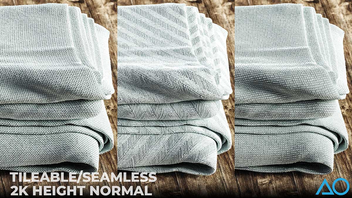 35种2K织物布料纹理贴图布料贴图材质下载 35 Fabric Texture Pattern