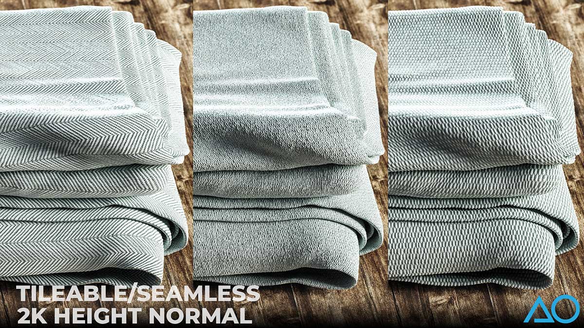 35种2K织物布料纹理贴图布料贴图材质下载 35 Fabric Texture Pattern