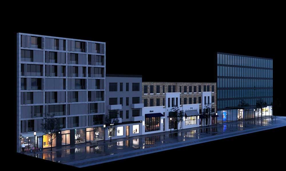 30个零售店贴图商场建筑OSL视差贴图 Retail 1