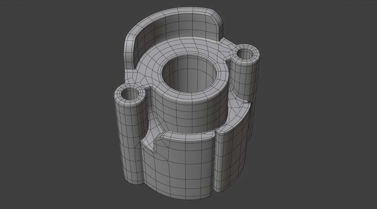 Blender三维模型对象布线拓扑插件 nSolve v0.0.8