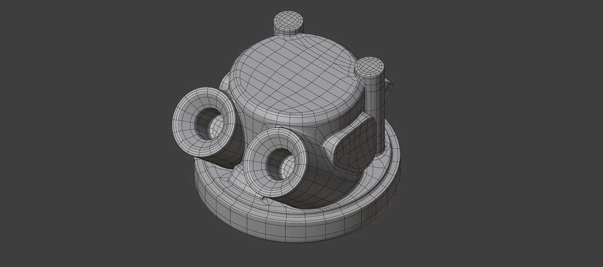Blender三维模型对象布线拓扑插件 nSolve v0.0.8