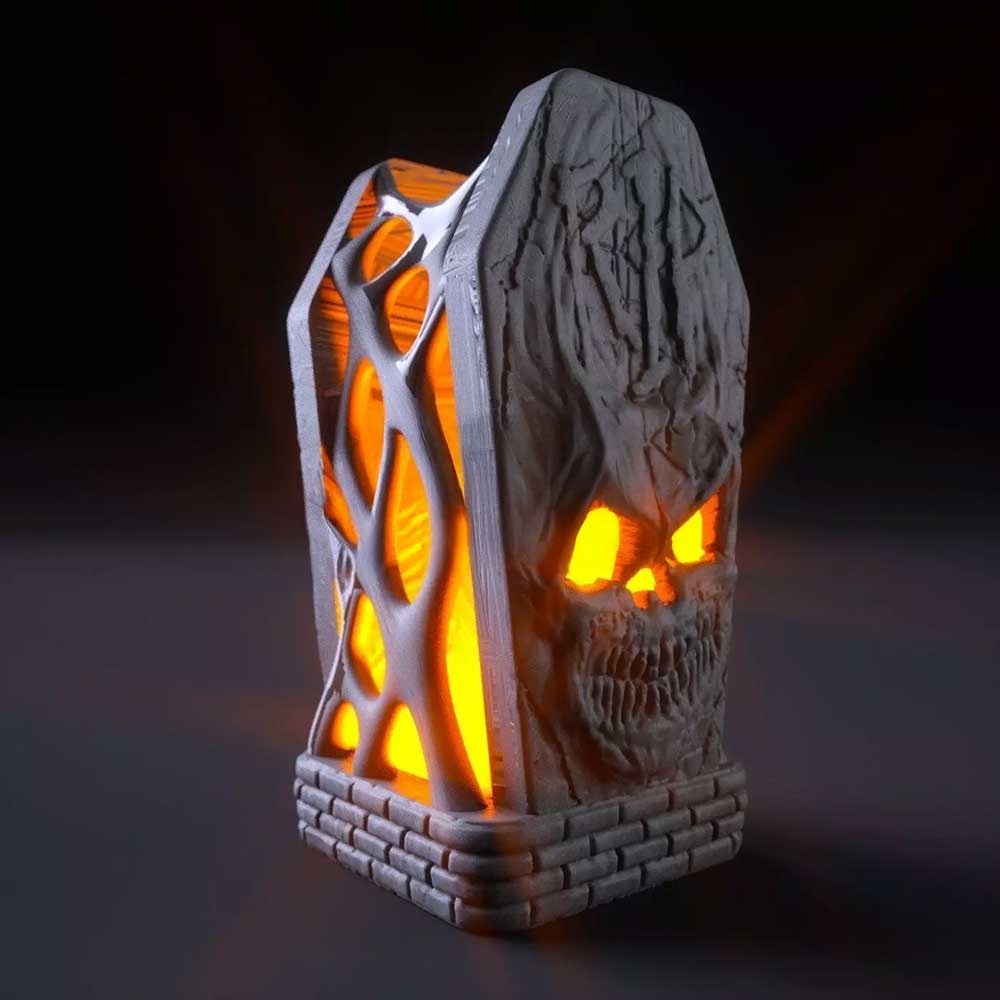 万圣节墓碑模型3D模型下载(C4D,FBX)