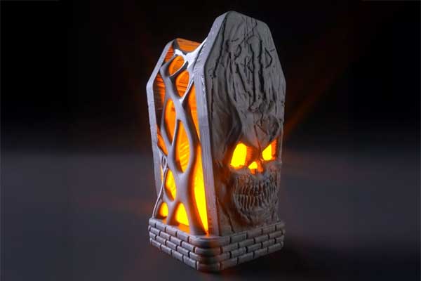 万圣节墓碑模型3D模型下载(C4D,FBX)