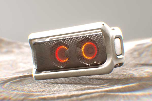 C4D户外家庭蓝牙音响OC渲染工程音箱C4D模型下载