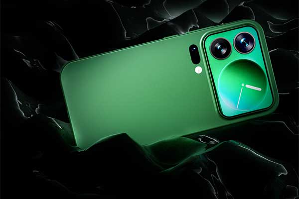 森野绿小米17pro手机场景渲染工程小米17pro手机C4D模型下载