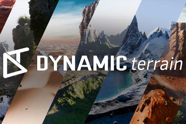 Blender动态地形景观山脉森林岩石沙漠模型生成器插件 Dynamic Terrain v1.0.5 完整版