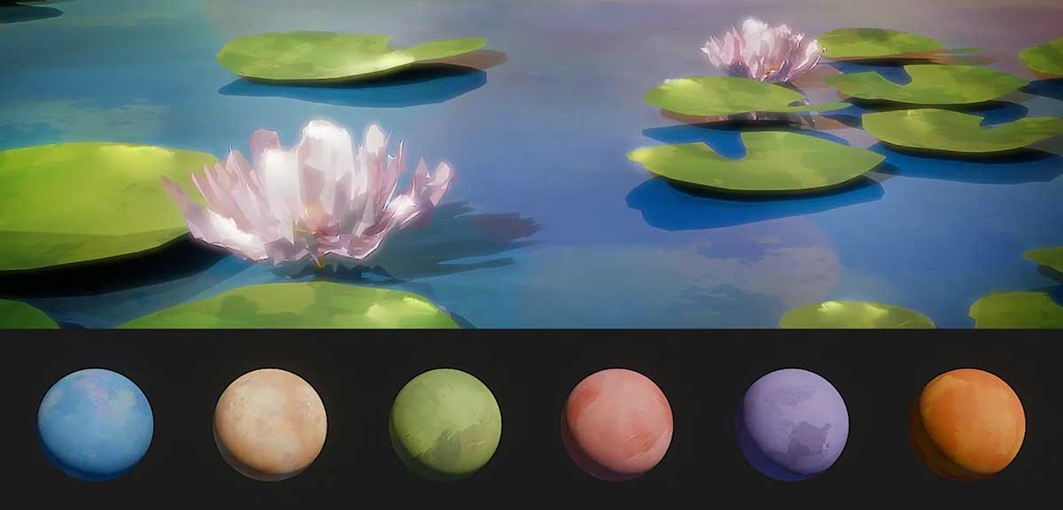 Blender72个卡通风格材质资产预设 Style Mat V1.1