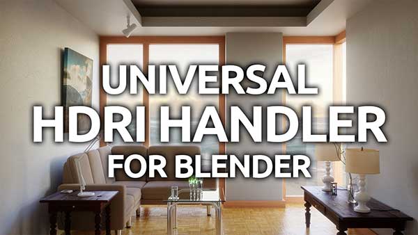 Blender场景灯光照明优化插件 Gaffer – Light & Hdri Manager v3.2.6