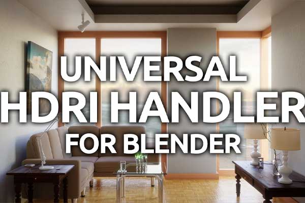 Blender场景灯光照明优化插件 Gaffer – Light & Hdri Manager v3.2.6