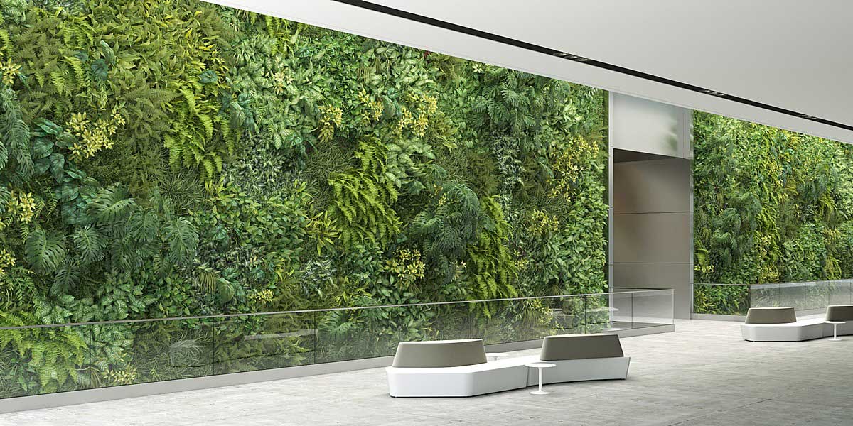 Blender景观绿化植物3D模型资产预设 Vertical Scapes