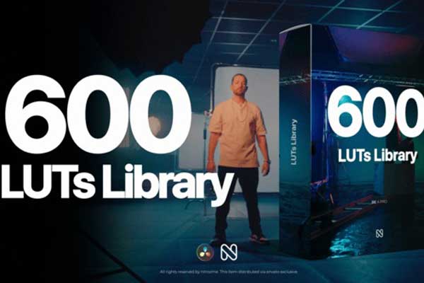 600组婚礼旅行vlog及时尚大片的28种视频调色LUT预设 LUT Color Presets