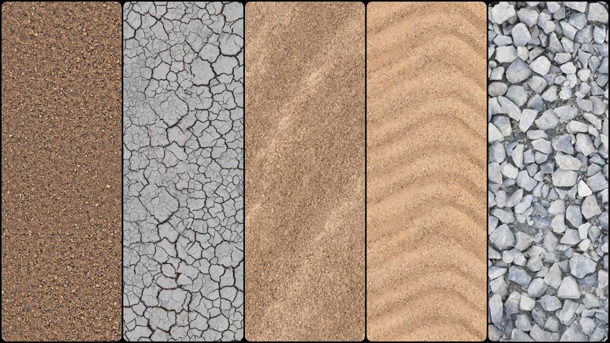 250组高质量混凝土砖块大理石木材石头等建筑纹理贴图材质  Poliigon - High Resolution Architecture Textures 3K