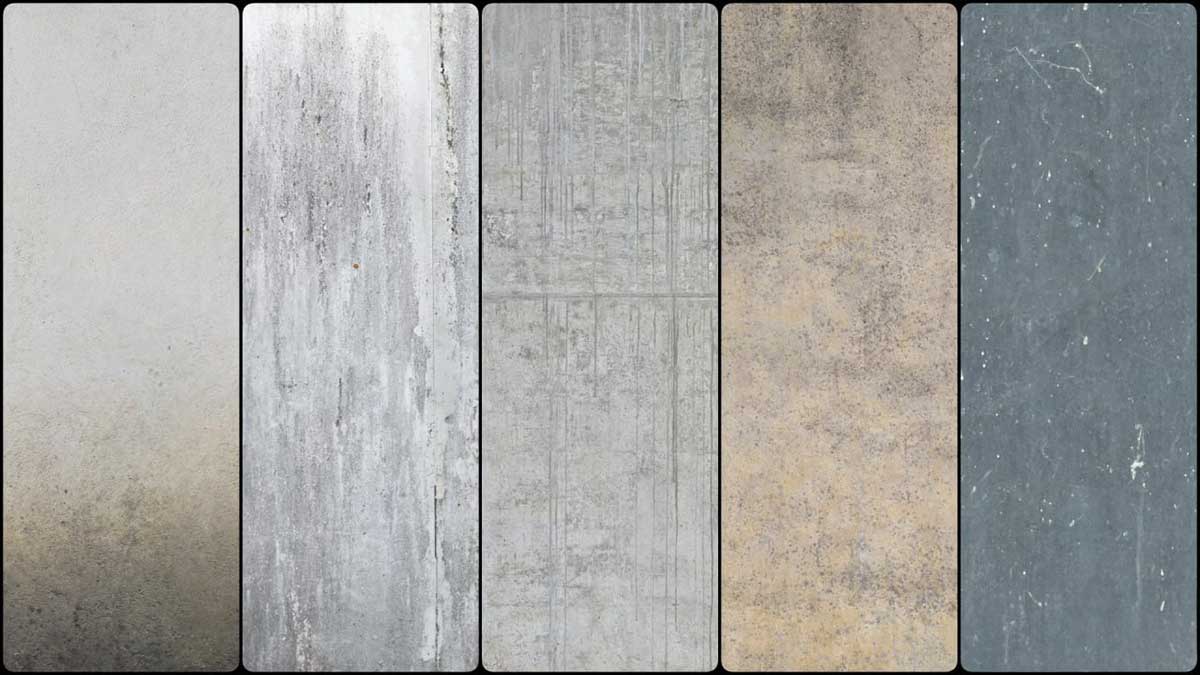 250组高质量混凝土砖块大理石木材石头等建筑纹理贴图材质  Poliigon - High Resolution Architecture Textures 3K