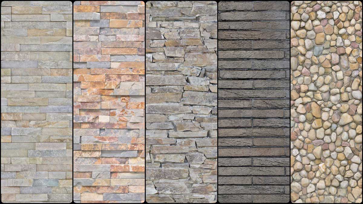 250组高质量混凝土砖块大理石木材石头等建筑纹理贴图材质  Poliigon - High Resolution Architecture Textures 3K