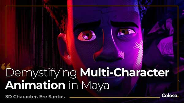 Maya多角色镜头表演动画教程(中英文字幕) Coloso – Demystifying Multi-Character Animation in Maya