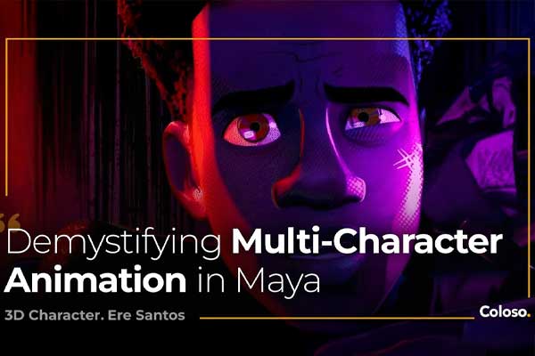 Maya多角色镜头表演动画教程(中英文字幕) Coloso – Demystifying Multi-Character Animation in Maya
