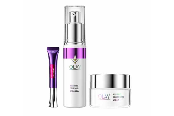 C4D美妆OLAY护肤品OC渲染工程护肤品按压瓶子C4D模型下载