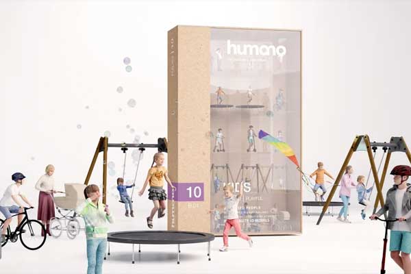 20个小孩儿童人物3D模型(Blender) Humano – Vol.10 Kids