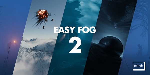 中文汉化版Blender真实VDB体积雾烟雾气生成器插件 Alt Tab Easy Fog 2 v2.5.0