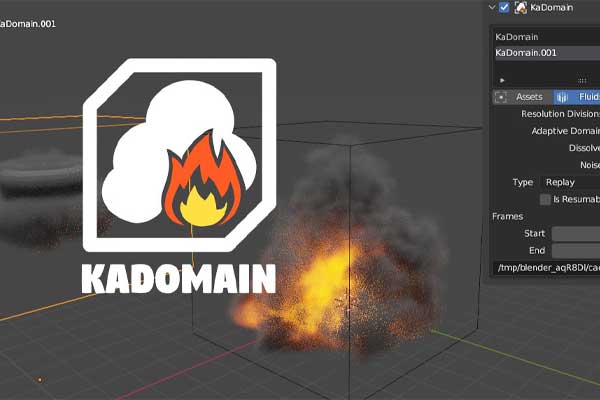 多域物理模拟Blender插件 Kadomain V1.2.11 + 使用教程