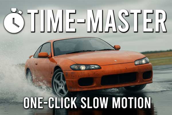 一键慢动作控制Blender插件 Timemaster: One-Click Slow Motion