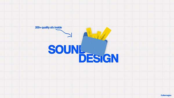 300+高质量影视剪辑UI交互/呼啸/冲击电影级音效素材合集 After Magics – Quality SOUND DESIGN pack